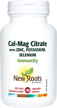 CAL-MAG CITRATES IMMUNE 180 VCAPS NEW ROOTS