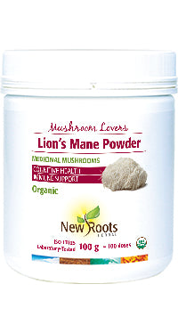 LION'S MANE POWDER 100GR NEW ROOTS