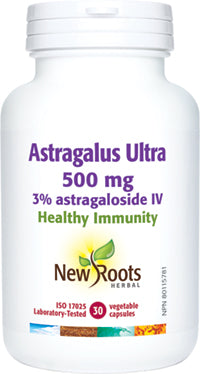 ASTRAGALUS ULTRA 500MG 30 CAPS NEW ROOTS