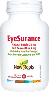 EYESURANCE 60 SOFTGELS NEW ROOTS