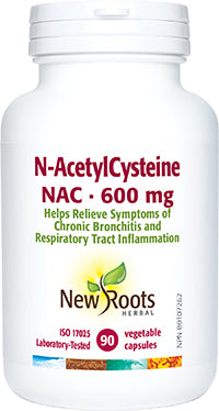 N-ACETYLCYSTEINE 600MG 90 CAPS NEW ROOTS