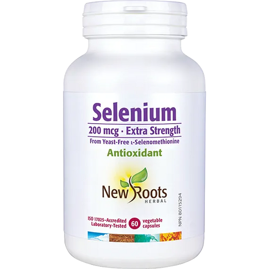 SELENIUM 200MCG 60CAPS NEW ROOTS