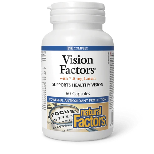 VISION FACTORS 7.5MG 60 CAPS NATURAL FACTORS