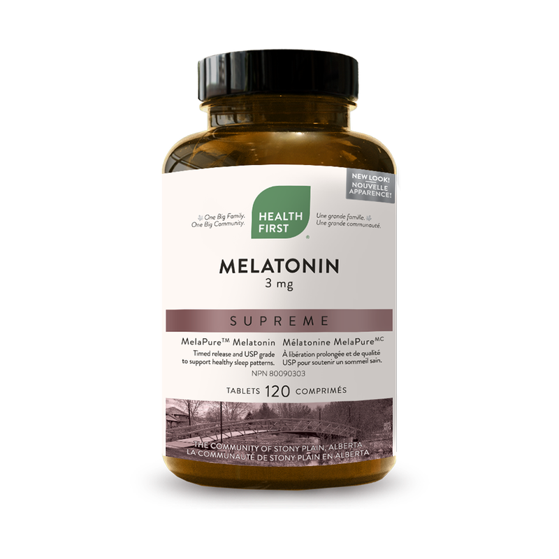 MELATONIN SUPREME TIME RELEASE 3MG 120TABS HEALTH FIRST