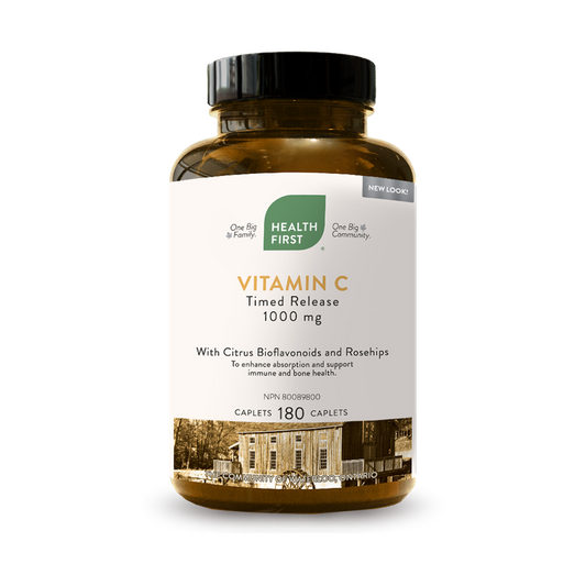 VITAMIN C 1000MG TIME RELEASED 180TAB HEALTH FIRST