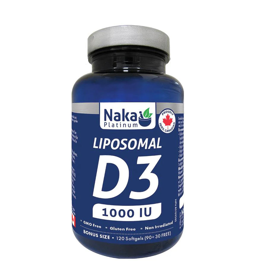 LIPOSOMAL VITAMIN D 1000IU 120SG NAKA