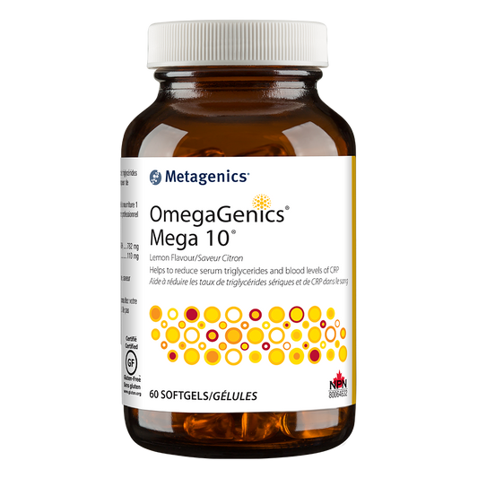 OMEGAGENICS MEGA10 60GEL METAGENICS