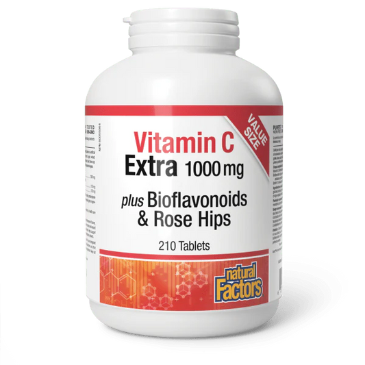 VITAMIN C EXTRA 1000MG 210TAB NATURAL FACTORS