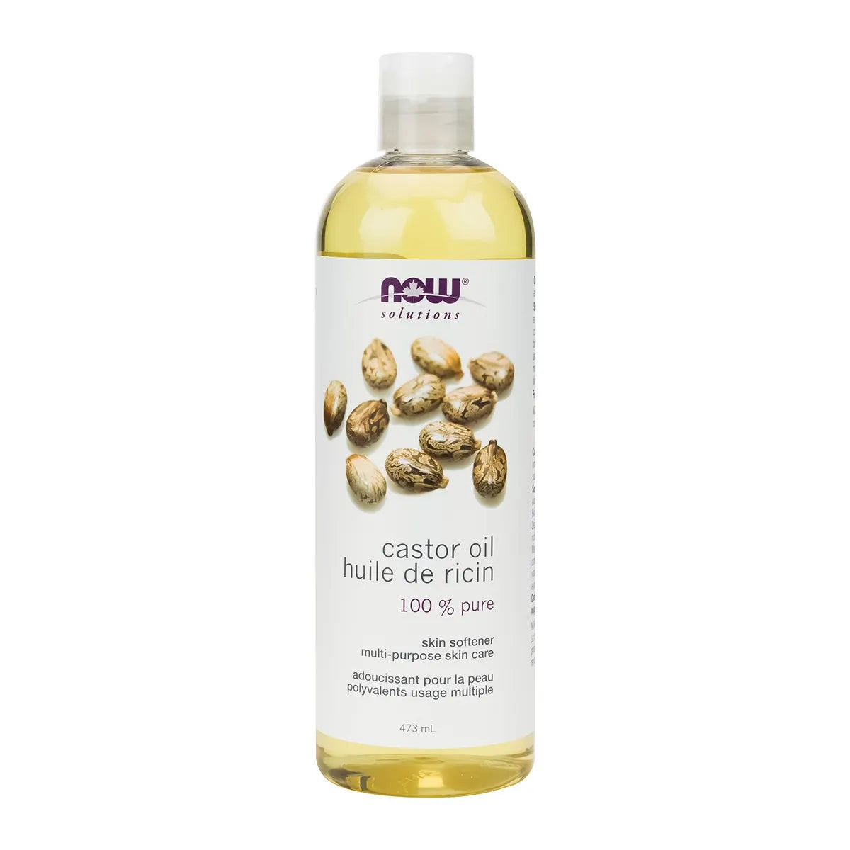 CASTOR OIL 473ML NOW