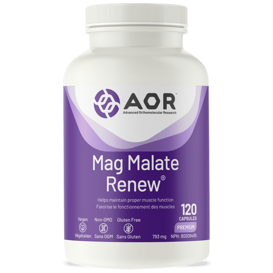 MAG MALATE RENEW 120 V-CAP AOR