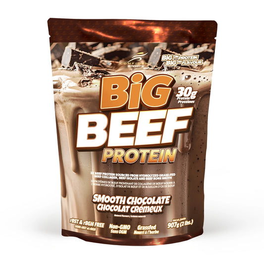 BIG BEEF PROTEIN 907G CHOCOLATE CONFIDENT SPORTS