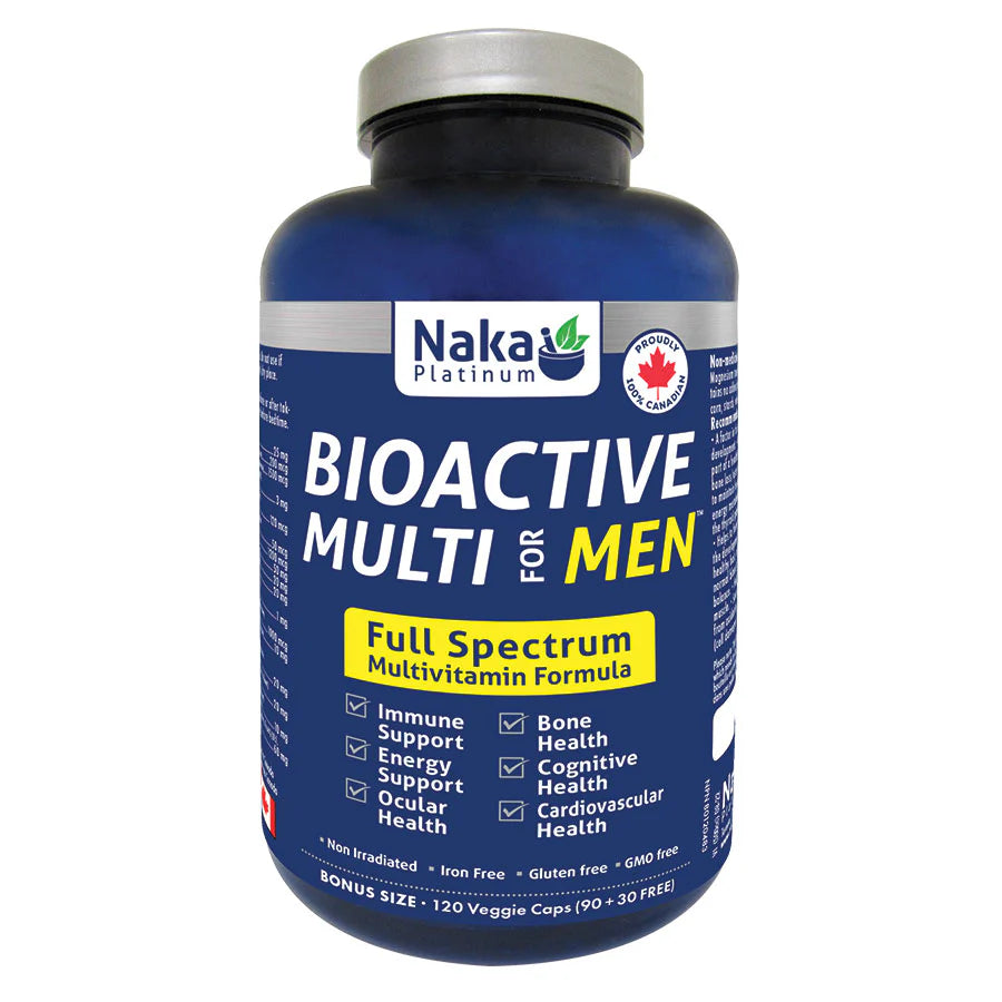 BIOACTIVE MEN'S MULTI 60CAP NAKA