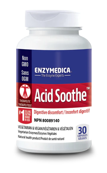 ACID SOOTHE 30 CAP ENZYMEDICA