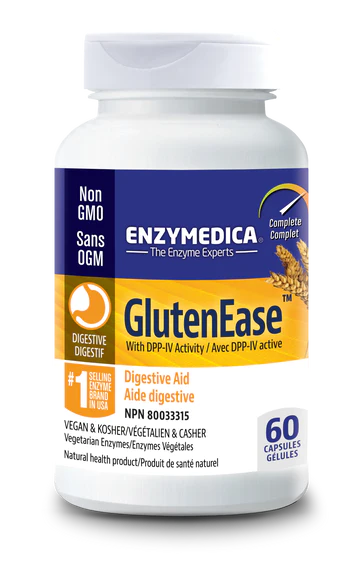 GLUTENEASE 60CAPS ENZYMEDICA