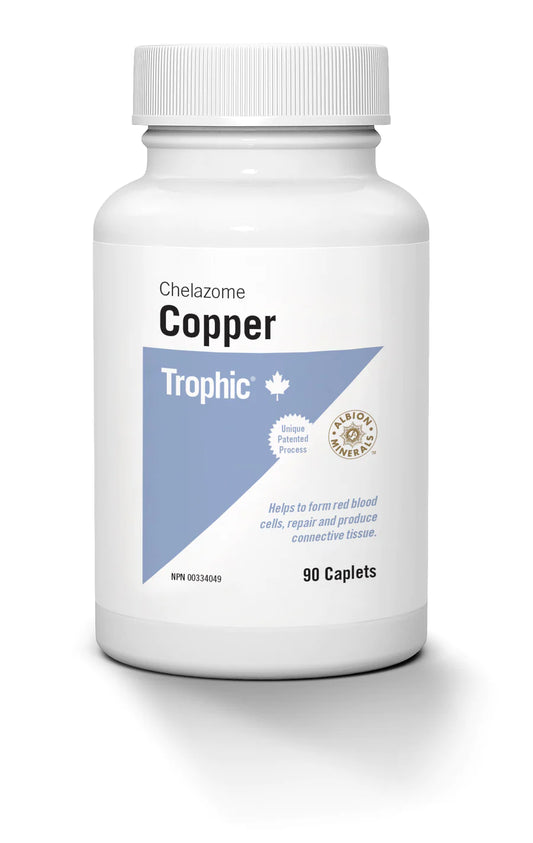 COPPER CHELATE 90 CAPS TROPHIC
