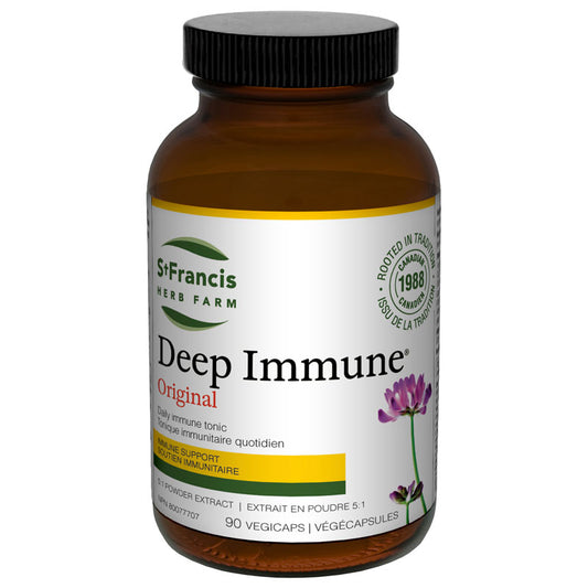 DEEP IMMUNE 120 CAP BONUS SIZE ST. FRANCIS