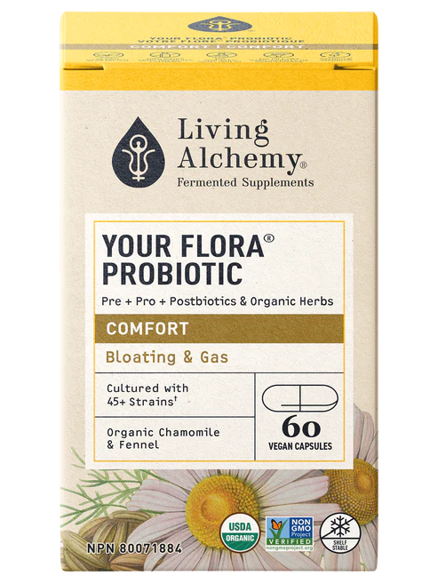 YOUR FLORA COMFORT 60CAP LIVING ALCHEMY