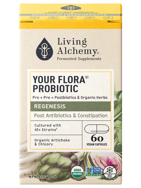 YOUR FLORA REGENESIS 60CAPS LIVING ALCHEMY