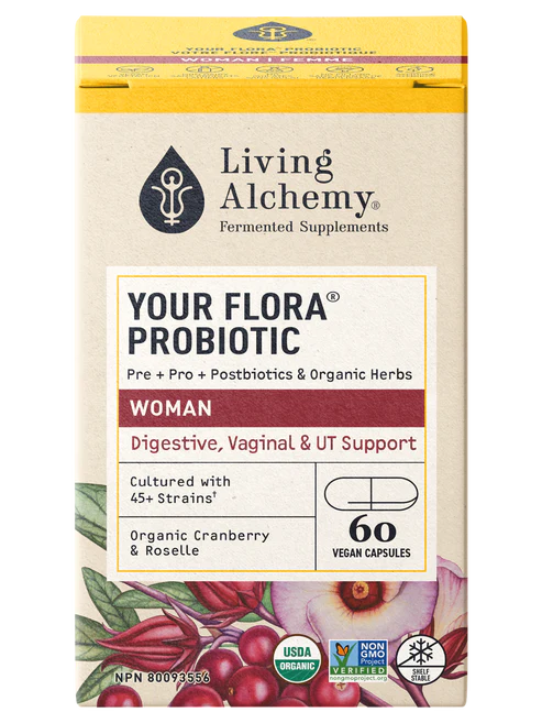 YOUR FLORA WOMAN 60CAPS LIVING ALCHEMY