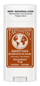 BAKING SODA DEODORANT 75GM EARTHWISE