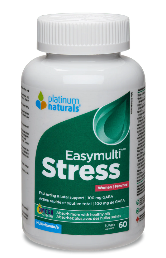 EASYMULTI STRESS WOMEN 60SG PLATINUM NATURALS