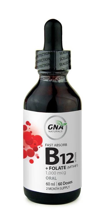 B12 1000MCG + FOLATE 60ML GNA