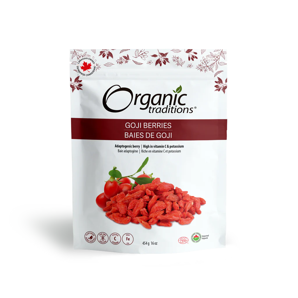 GOJI BERRIES 227GRAM ORGANIC TRADITIONS