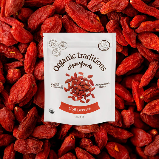 GOJI BERRIES 227GRAM ORGANIC TRADITIONS