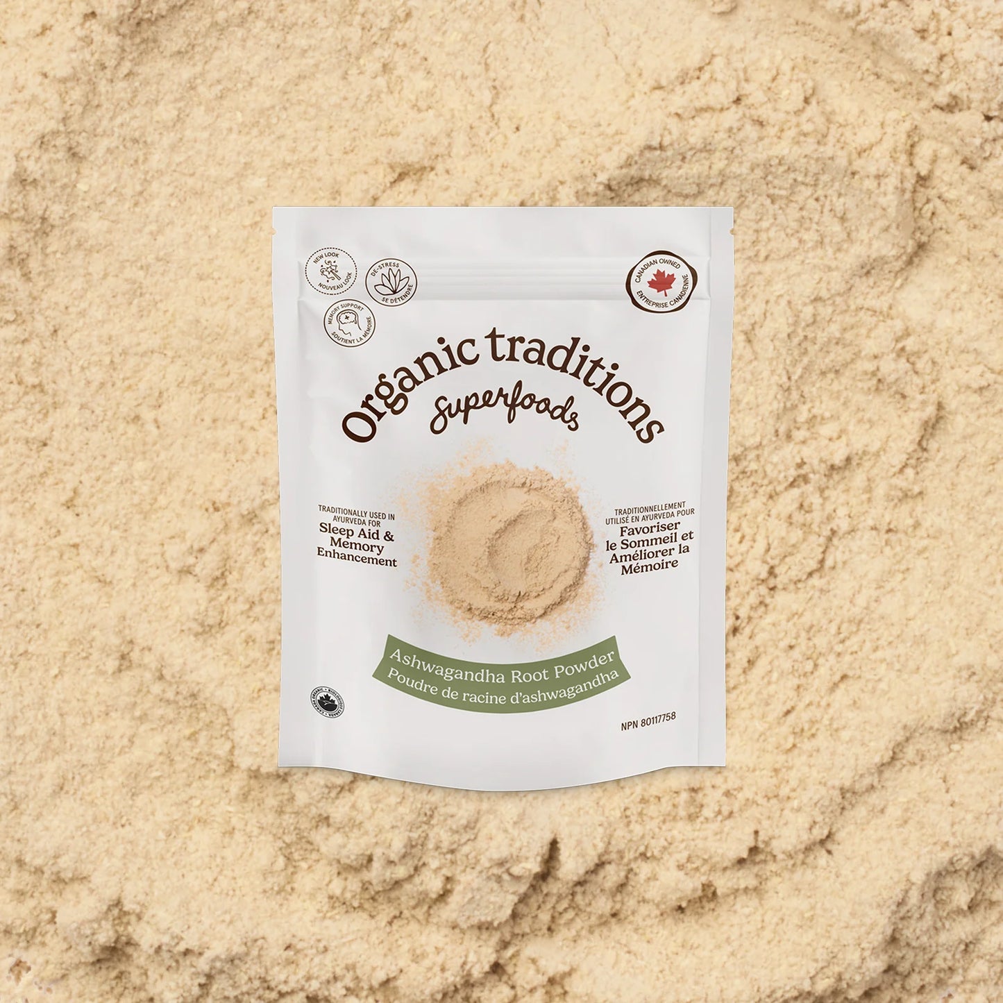 ASHWAGANDHA ROOT PWD 200G ORGANIC TRADITIONS
