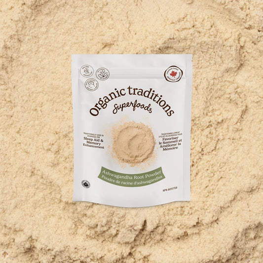 ASHWAGANDHA ROOT PWD 200G ORGANIC TRADITIONS