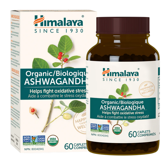 ASHWAGANDHA 60 CAPLETS HIMALAYA