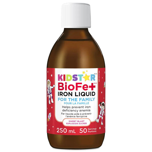 IRON LIQUID BIOFE+ 250 ML KIDSTAR