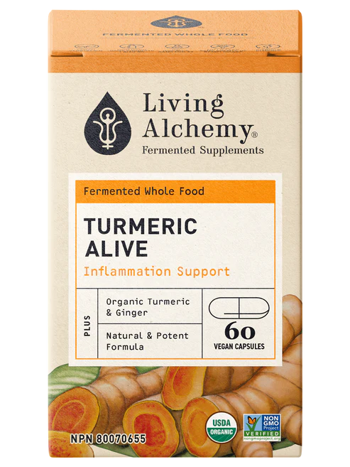 TURMERIC ALIVE 60CAPS LIVING ALCHEMY