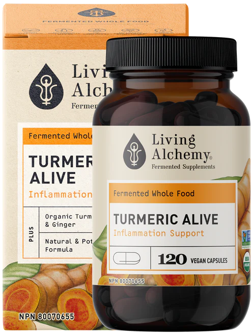 TURMERIC ALIVE 120CAPS LIVING ALCHEMY