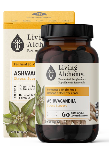 ASHWAGANDHA ALIVE 60CAP LIVING ALCHEMY