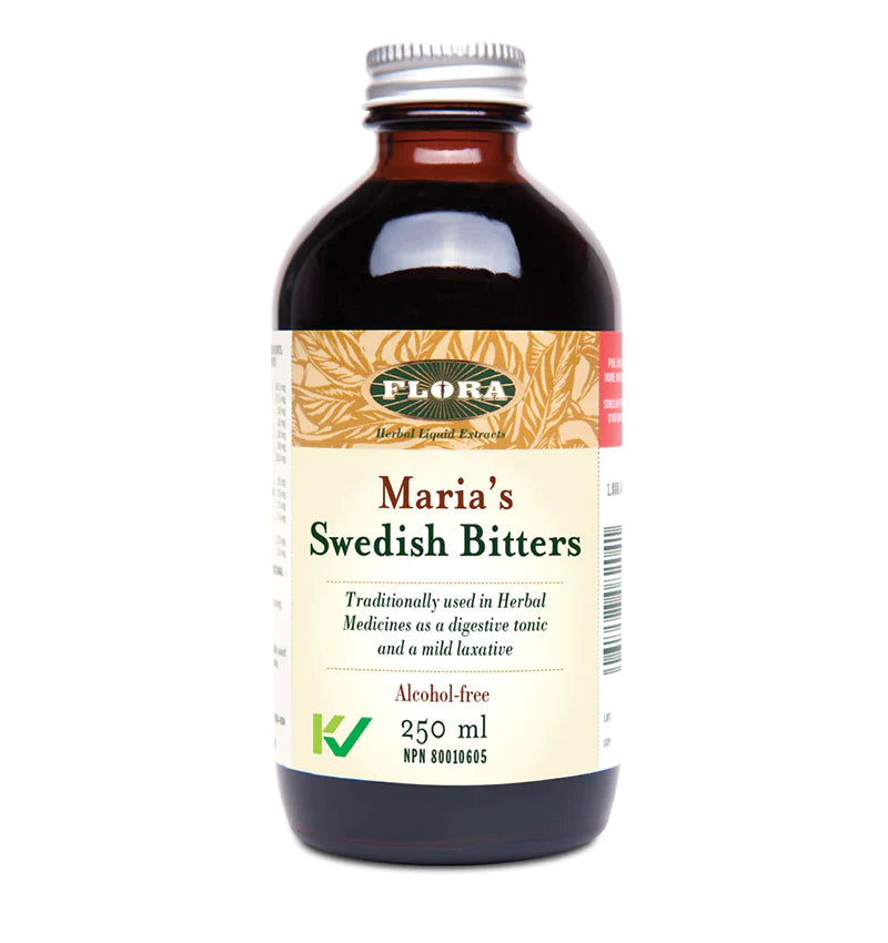 MARIA'S SWEDISH BITTERS ALCOHOL FREE 250ML FLORA