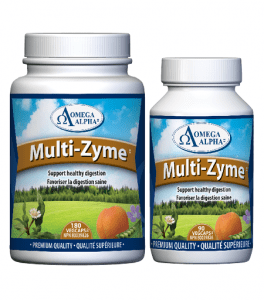 MULTI-ZYME 180 CAPS OMEGA ALPHA