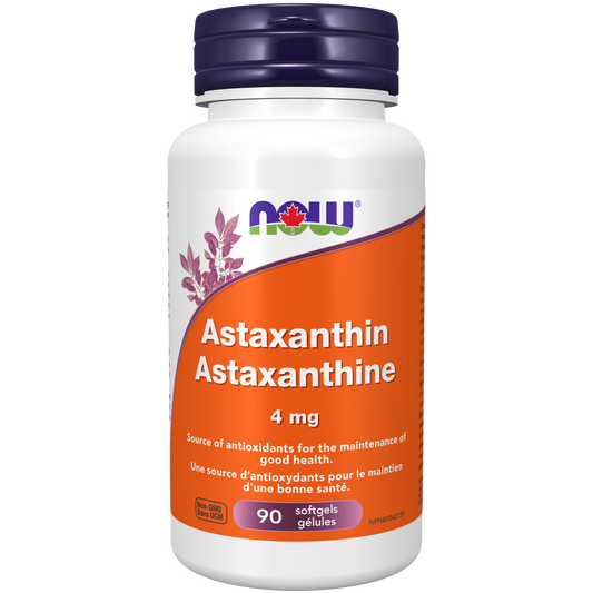 ASTAXANTHIN 4MG 60 GELS NOW