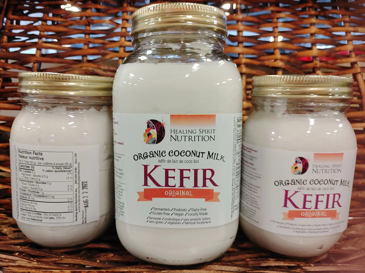 IN STORE ONLY: ORGANIC COCONUT KEFIR 400G HEALNG SPIRIT NUTRITION