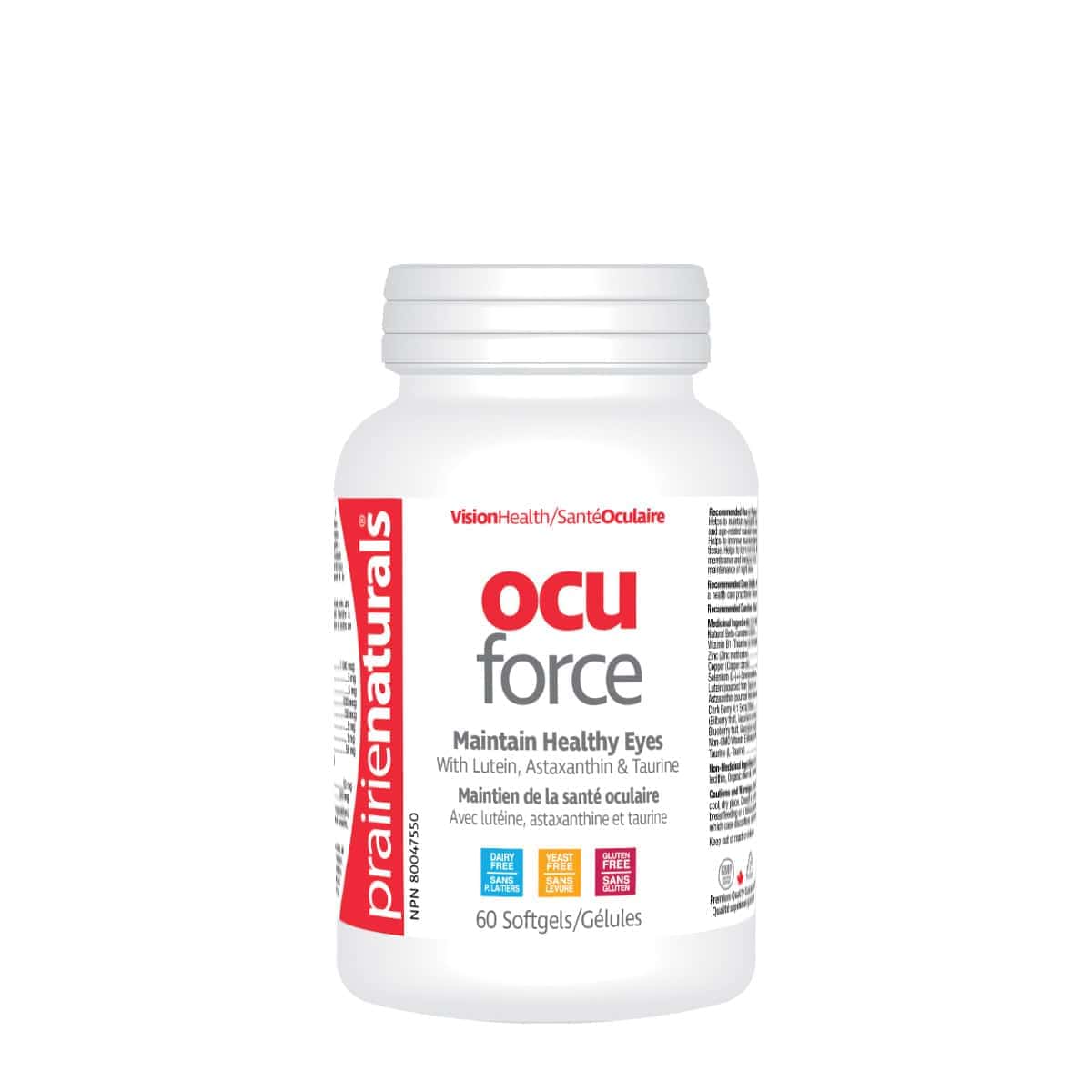 OCU-FORCE 60 SOFT GELS PRAIRIE NATURALS