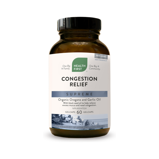 CONGESTION RELIEF 60 GELCAPS HEALTH FIRST