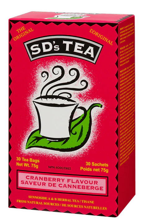 SD'S TEA CRANBERRY 30 BAGS