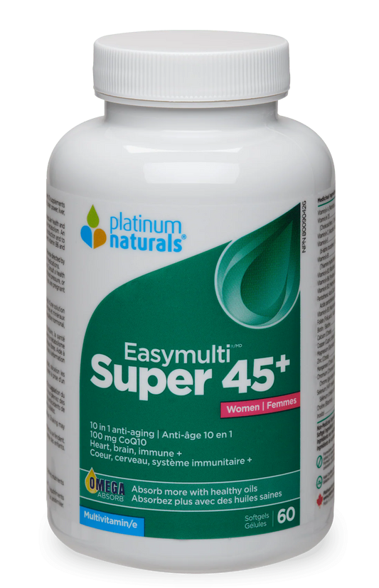 SUPER EASYMULTI WOMEN 45+ 60CAP PLATINUM NATURALS