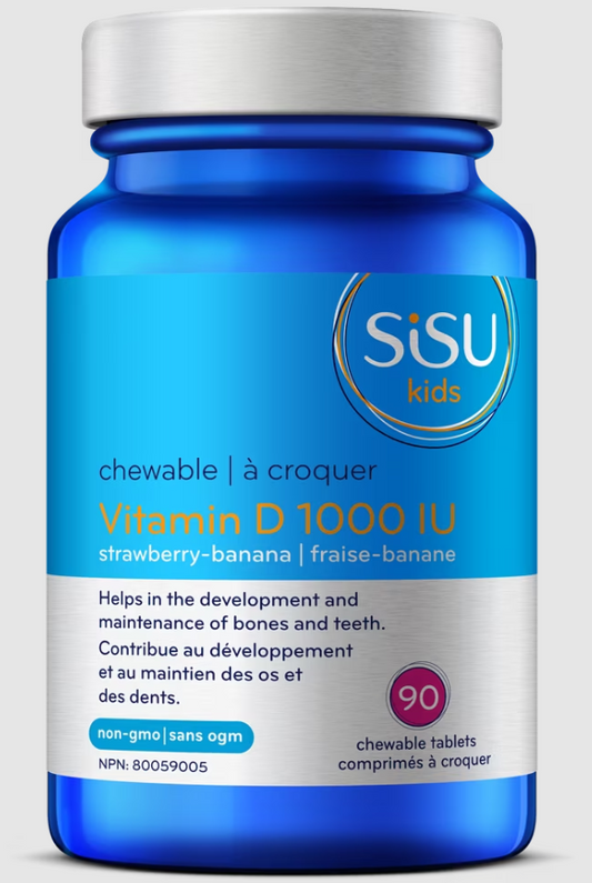 VIT D KIDS 1000IU 90 CHEW SISU