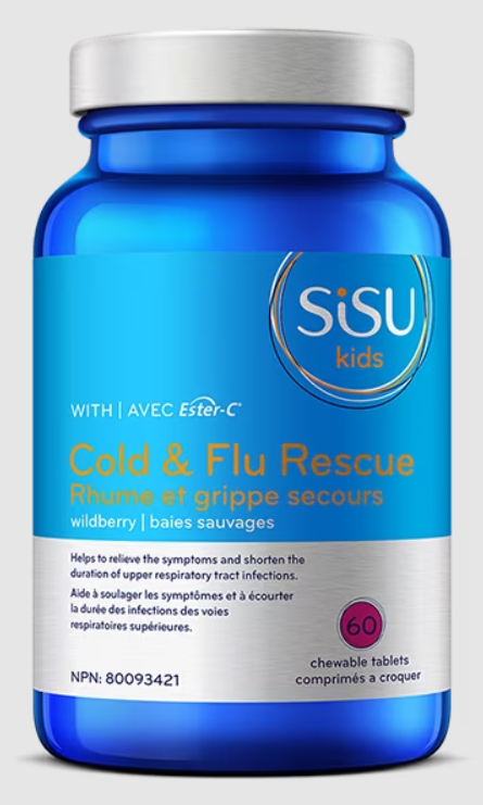 KIDS COLD&FLU RESCUE 60CHEW TABS SISU