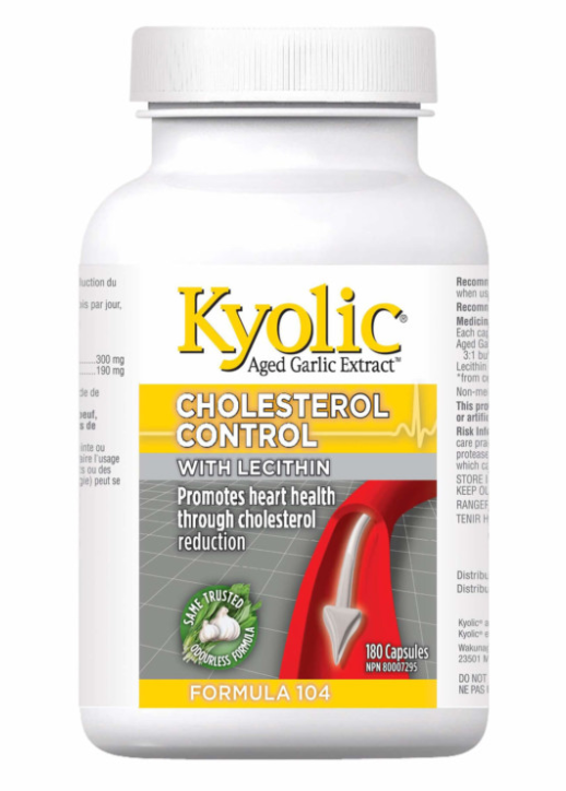 KYOLIC 104 CHOLESTEROL CONTROL 180 CAPSULES KYOLIC