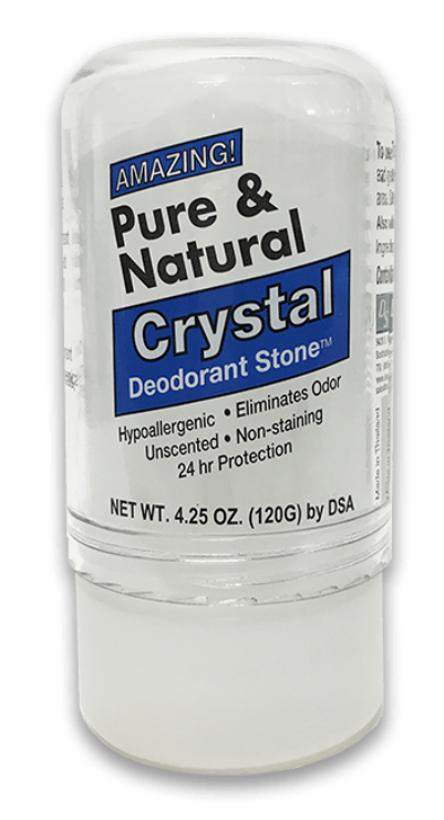 DEODORANT CRYSTAL 120G PURE & NATURAL