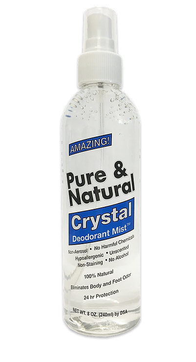 DEODORANT CRYSTAL MIST 120ML PURE & NATURAL