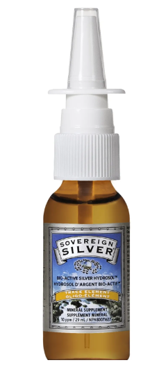 SILVER HYDROSOL NASAL SPRAY 59ML SOVEREIGN SILVER