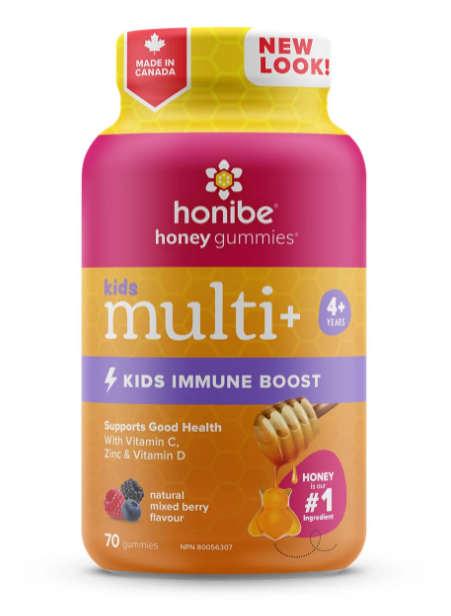 KIDS MULTI+IMMUNE 70 GUMMIES HONIBE